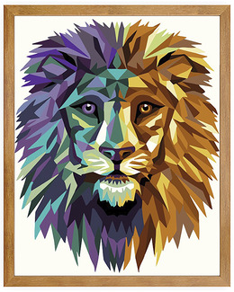 Paint by numbers Lejonet