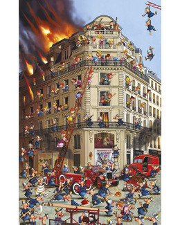 Pussel Brandkåren 1000 bitar