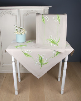 Broderikit Liljekonvalj