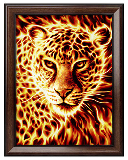 Diamond painting Leopard