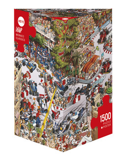 Pussel Triangular Monaco classics 1500 bitar