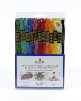 DMC Moulinégarn Passion 12-pack