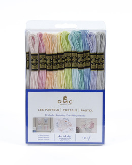 DMC Moulinégarn Pastels 12-pack