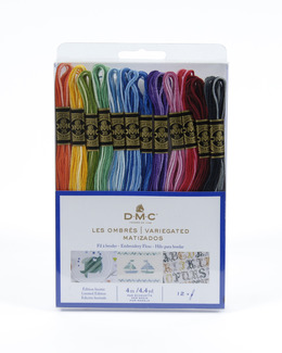 DMC Moulinégarn Variegated 12-pack