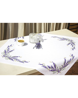 Broderikit Duk Lavendel