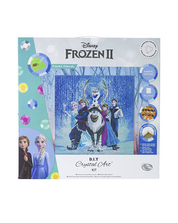 Crystal Art Canvastavla Frost XXL