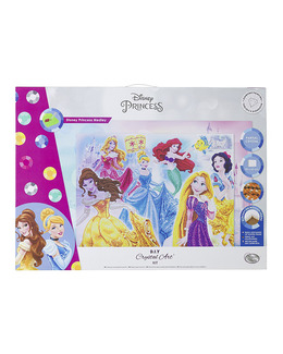 Crystal Art Canvasbilde Disneyprinsesser Strikking, pynt, garn og strikkeoppskrifter