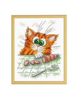 Broderikit Tavla Avslöjad