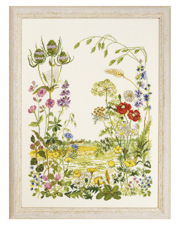 Broderikit Tavla vilda blommor