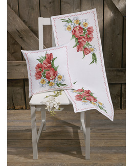 Broderikit Blombukett