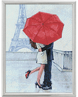 Diamond painting Kärlek i Paris