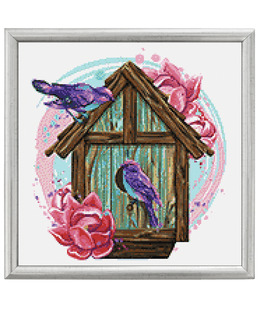 Diamond painting Fågel