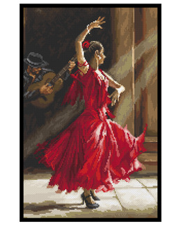 Broderikit Tavla Flamenco