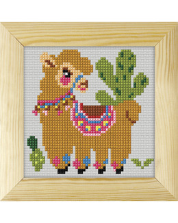 Broderikit Tavla Alpaca