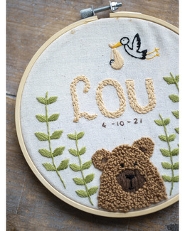Broderikit Tavla Björn