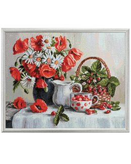 Diamond painting Blommor