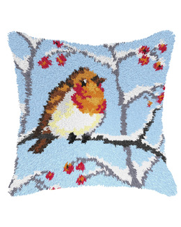 Broderikit Ryakudde Vinterfågel