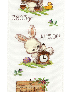 Broderikit Dopvepa Söta kaniner