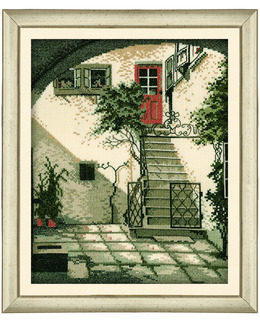 Broderikit Tavla Innergården