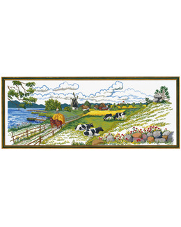 Broderikit Tavla Landsbygd