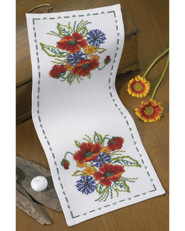 Broderikit Löpare Bukett