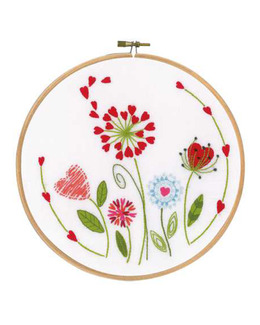 Broderikit Flexitavla Blomster