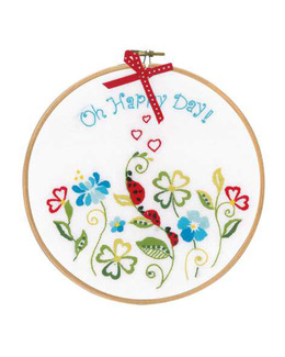 Broderikit Flexitavla Oh happy Day