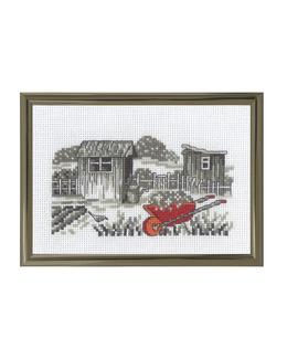Broderikit Tavla Skottkärra