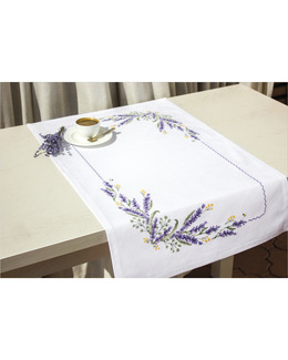 Broderikit Löpare Lavendel