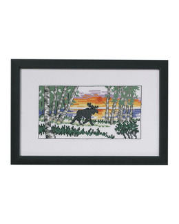 Broderikit Tavla Älg