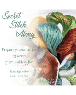 Secret Stitch Along Aida 2022/2 Strikking, pynt, garn og strikkeoppskrifter
