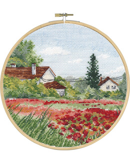 Broderikit Tavla Sommar På Landet