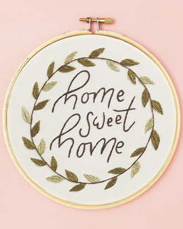 Broderikit Flexitavla Home Sweet