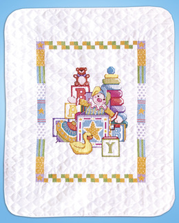 Broderikit Babytäcke Jack I Lådan