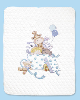 Broderikit Babytäcke Leksaker