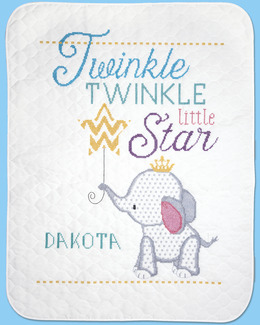 Broderikit Babytäcke Twinkle