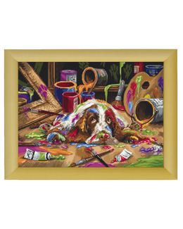Broderikit Tavla Hund Picasso