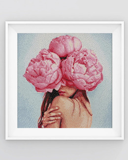 Diamond Painting Blomtjej