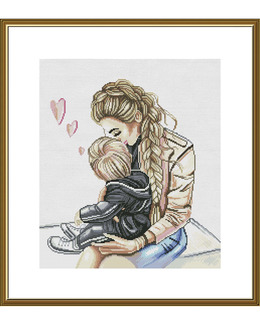 Broderikit Tavla Mom's Love