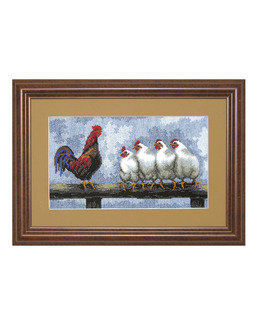 Broderikit Tavla Familjen