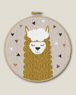 Punch Needle Kit Alpaca