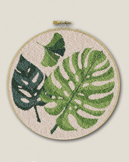 Punch Needle Kit Botanisk