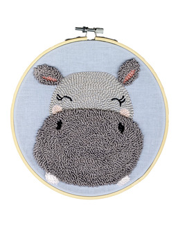 Punch Needle Kit Flodhäst
