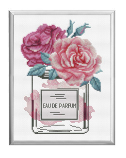 Broderikit Tavla Rose Chic