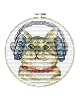 Broderikit Flexitavla Katten