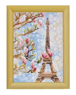 Broderikit Tavla Vår i Paris