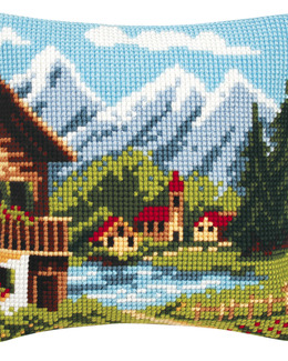 Broderikit Kudde Vackra vyer