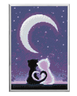Diamond Painting Månen