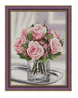 Diamond Painting Rosor