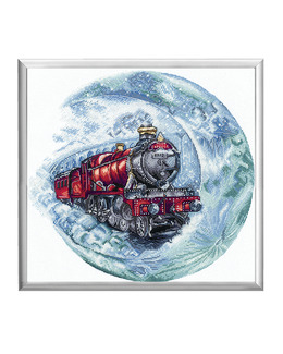 Broderikit Tavla Mån Tåg